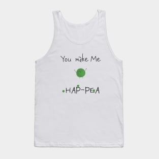 You Make Me Hap-Pea Tank Top